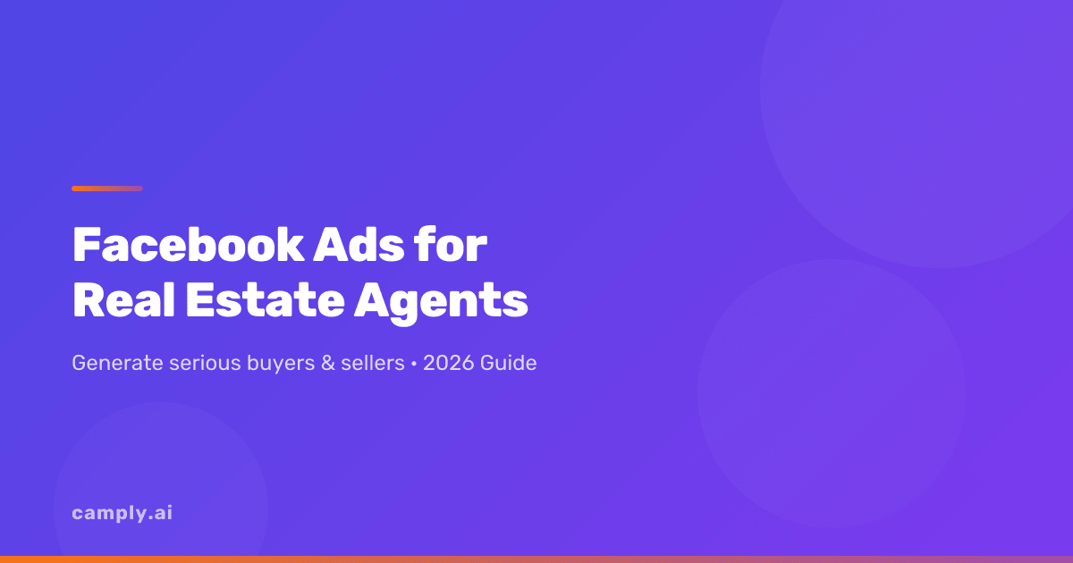 Facebook Ads for Real Estate Agents (2026)